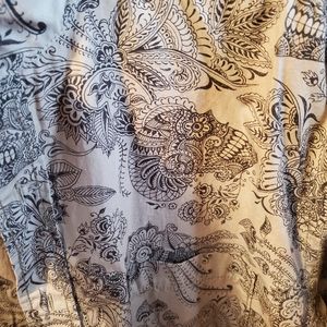 Lucky Brand Men's skull Button Down